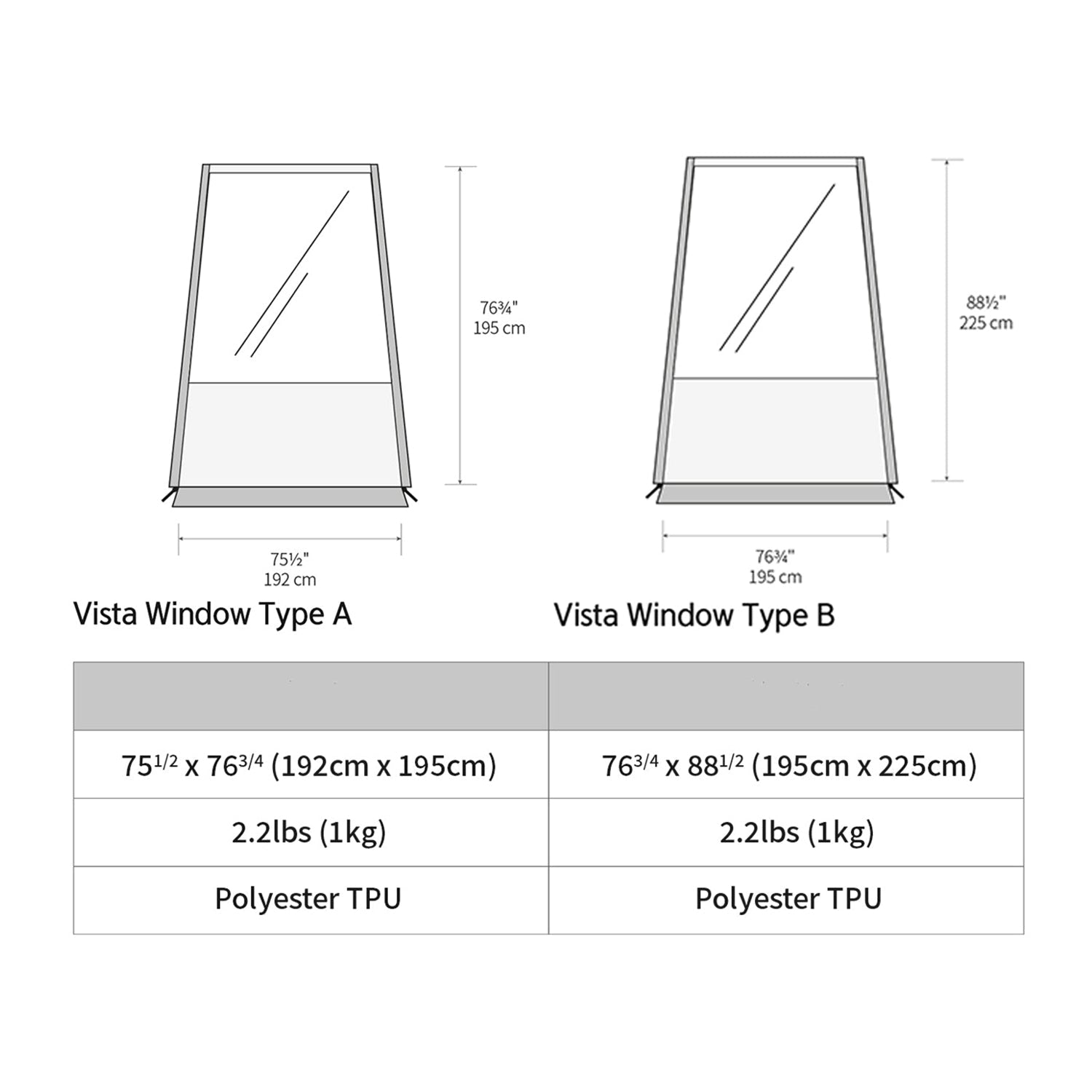 Vista Window For Annex Plus