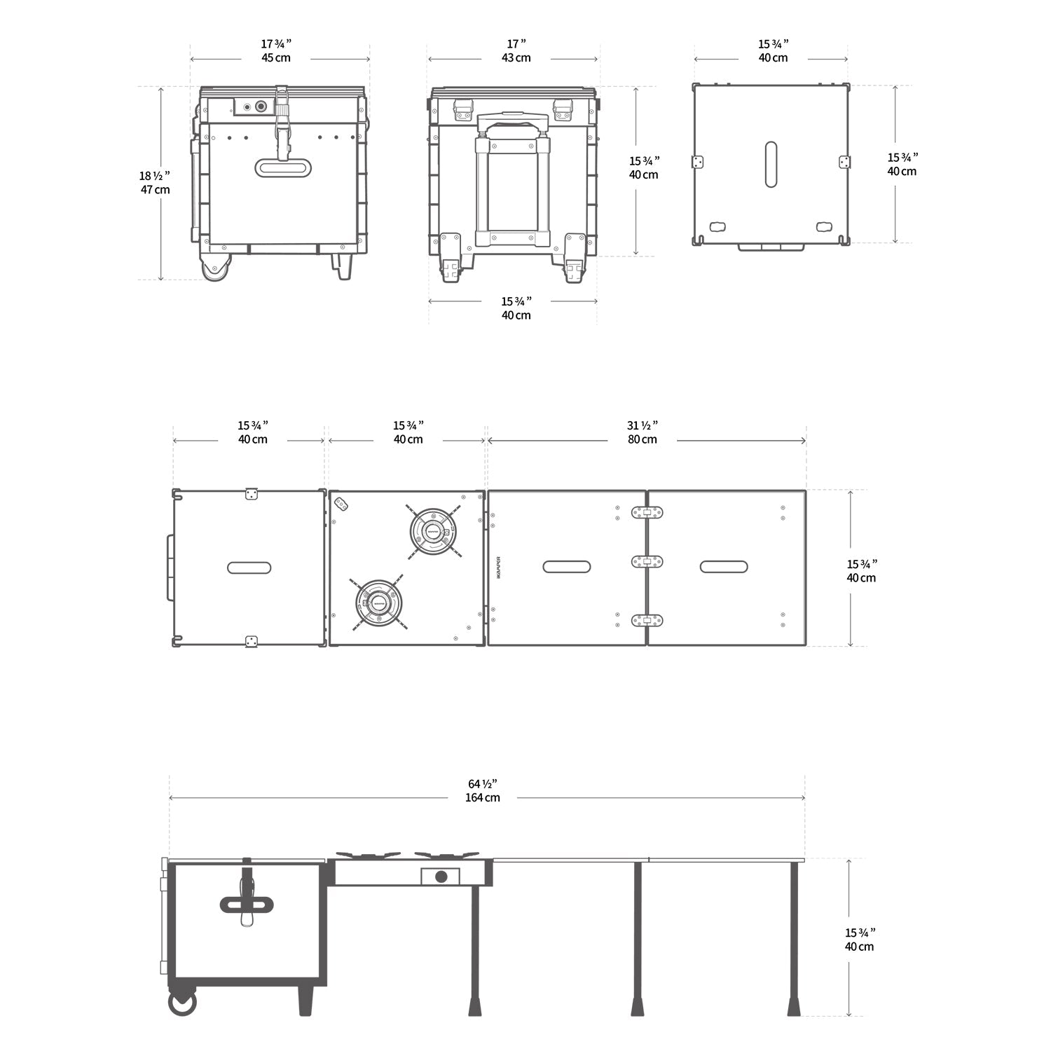 AIOKS All-In-One Outdoor Kitchen System
