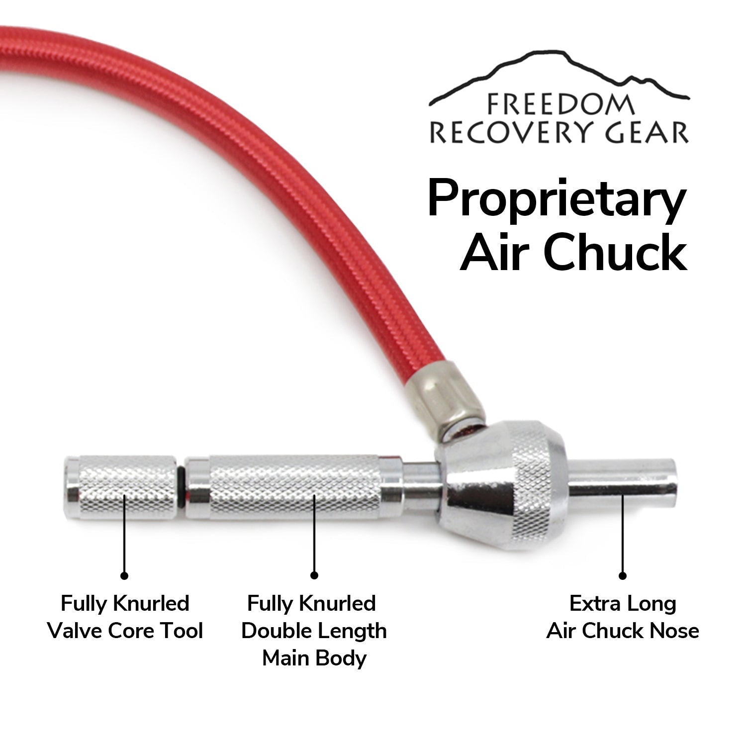FREEDOM SELF-CONTAINED EZ-RAPID TIRE DEFLATION TOOL WITH GAUGE