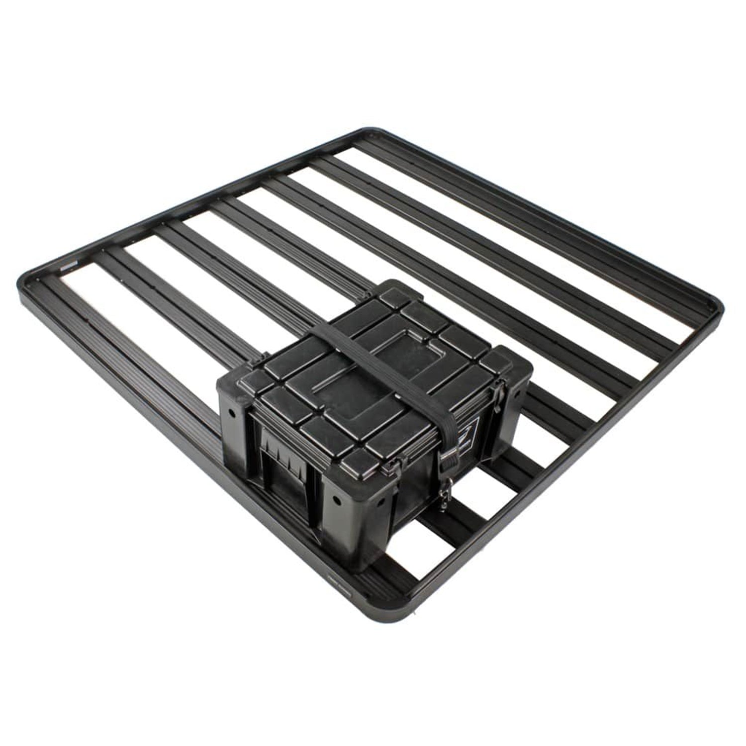 LOCKABLE STORAGE BOX STRAP DOWN
