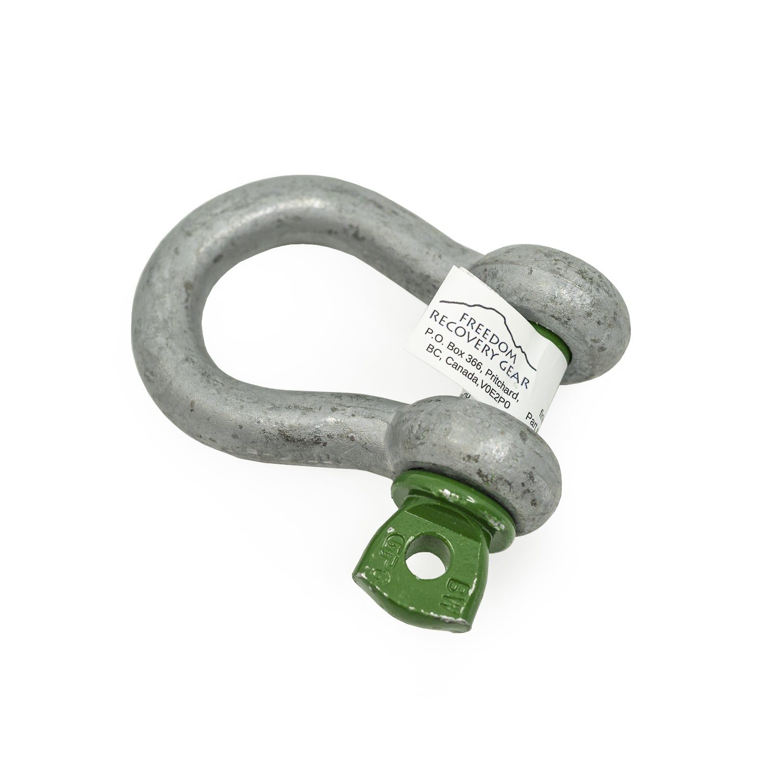 VAN BEEST GREEN PIN HARD SHACKLES