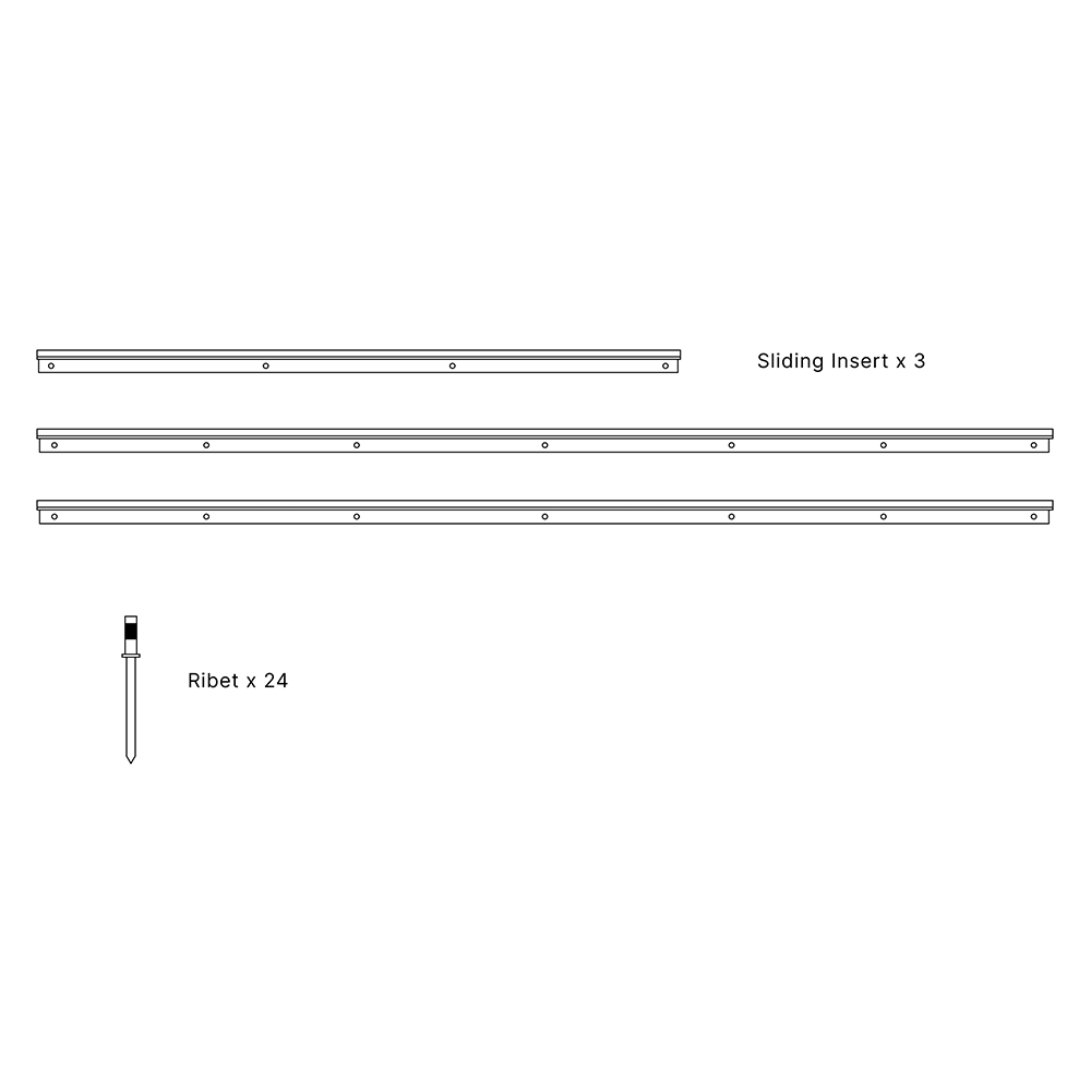 SLIDING INSERT for LNT 280 Awning